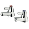Armitage Shanks Sandringham 21 Bath Pillar Taps With Lever Handles