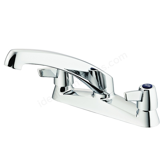Armitage Shanks Sandringham 21 Dual Flow 2 Taphole Sink Filler With Swivel Spout And Lever Handles