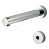 Armitage Shanks Sensorflow 21 Tubular Panel Mounted 230mm Projection Spout With Anti-Splash 3.7 Litre Per Minute Aerated Outlet, Remote Panel Sensor And Copper Tube Inlets, Mains Powered
