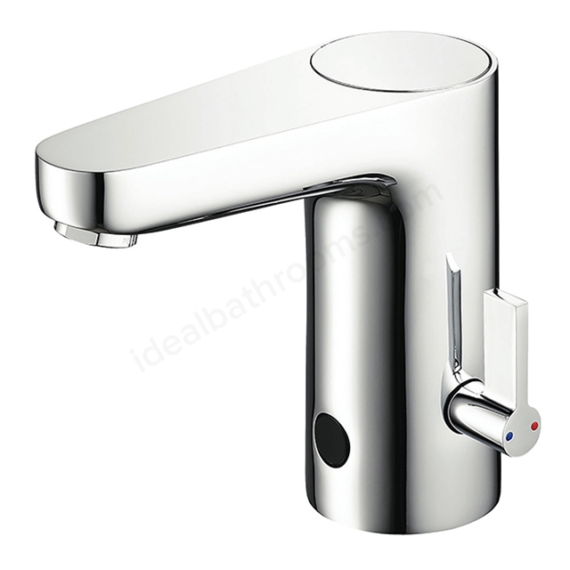 Armitage Shanks Senserflow Wave 1 Taphole Basin Mixer With Temperature Control, Mains Powered