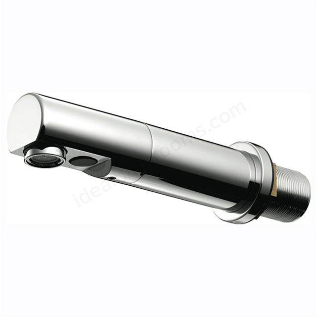 Armitage Shanks Sensorflow 21 Compact 230mm Panel Mounted Spout With Integral Sensor, 3.7 Litre Per Minute Aerated Spray Outlet, Combined Inline Servicing Valve And Filter, Mains Powered